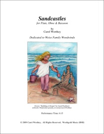 'Sandcastles' Score Cover