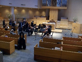 Madison String Quartet rehearses