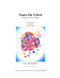 Tears on Velvet - Cover