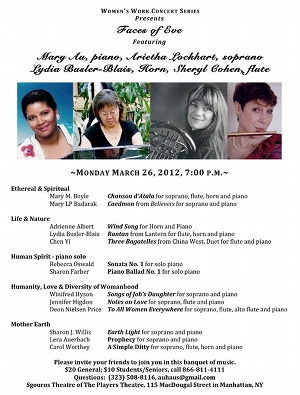 Faces of Eve Concert Poster