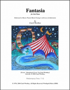 Worthey: 'Fantasia' for Solo Piano