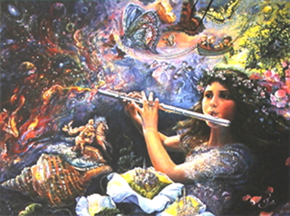 Yulia Ronskaya - soprano, Alice Pero - flutist and Vincent Reyes - guitar